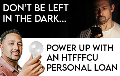 A man with and without power with text next to them.